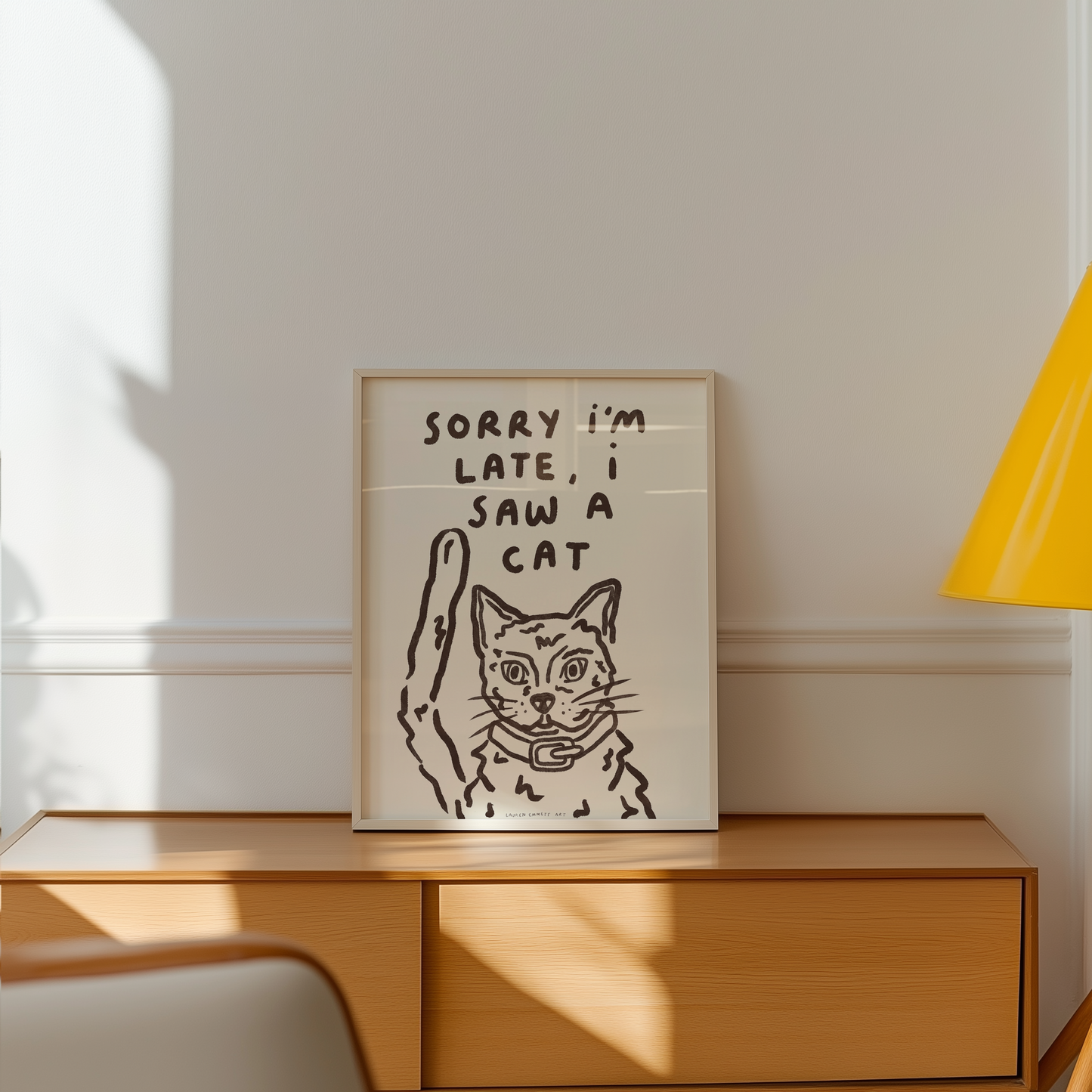 Sorry I'm Late - I Saw A Cat