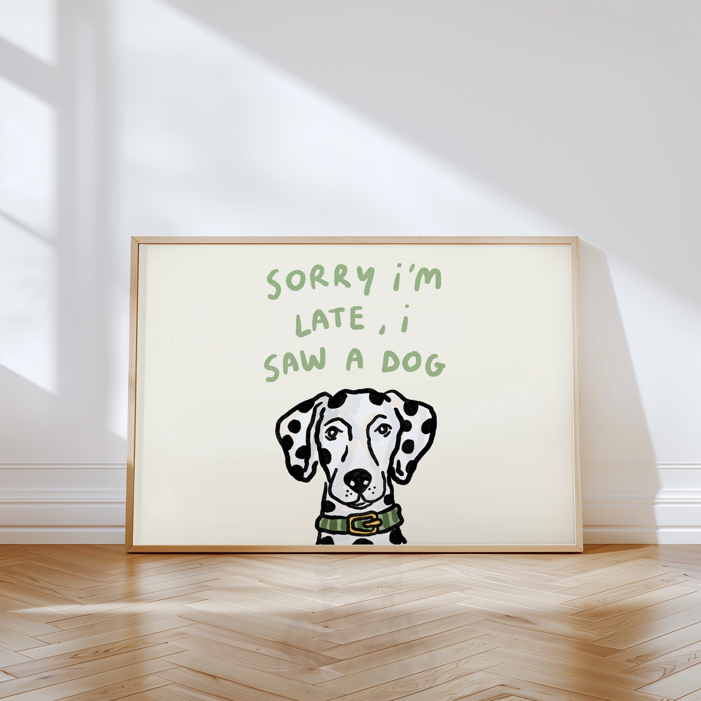 Sorry I'm Late - I Saw A Dog