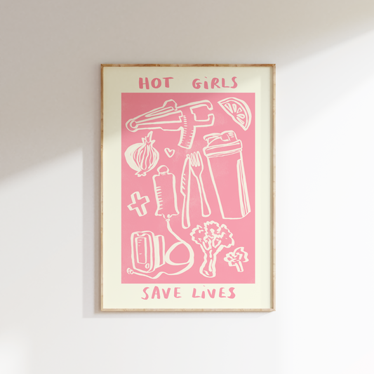 Hot Girls Save Lives - Dietitian / Dietician