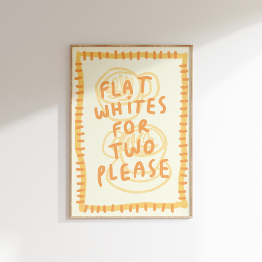 Flat Whites For Two