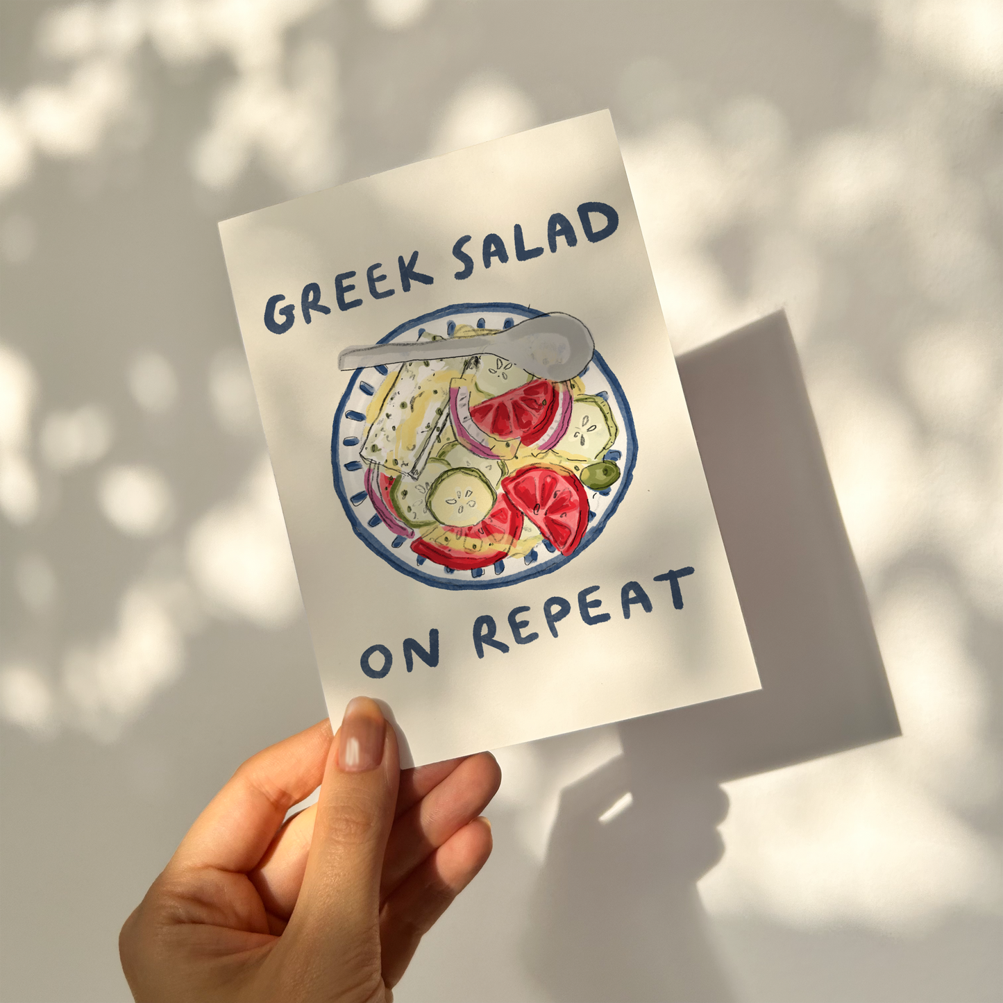 Greek Salad On Repeat