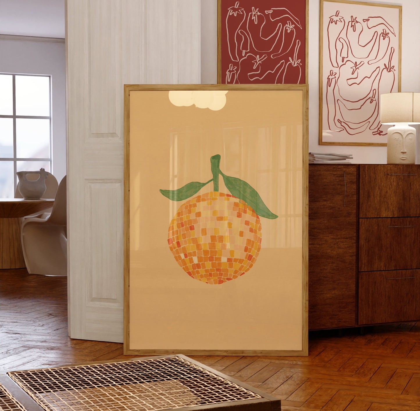 Disco Ball Orange