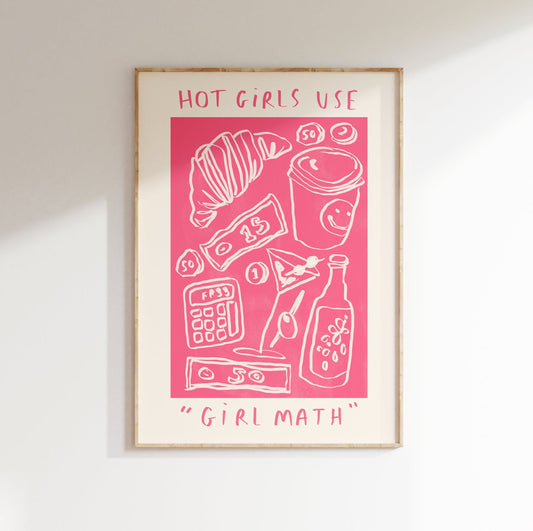 Hot Girls Use Girl Math