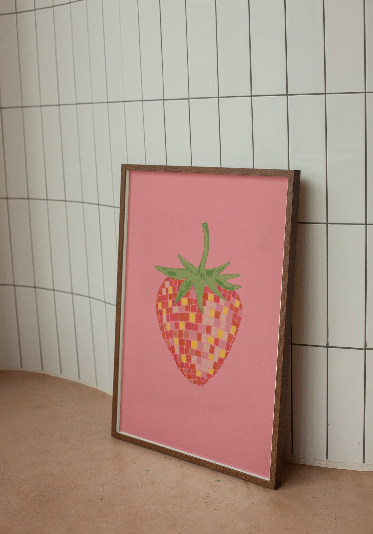 Disco Ball Strawberry
