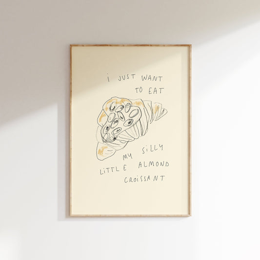 Silly Little Almond Croissant