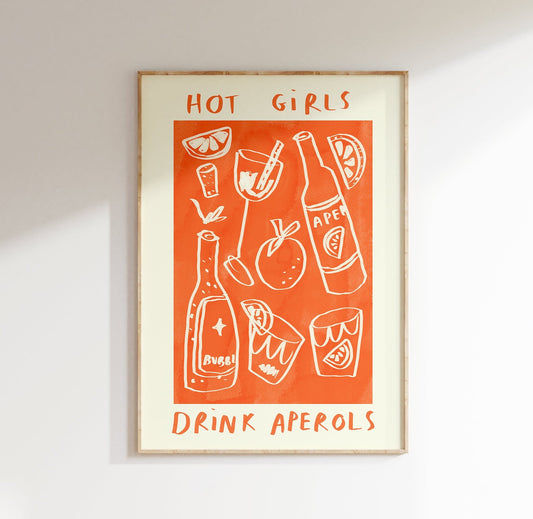 Hot Girls Drink Aperol