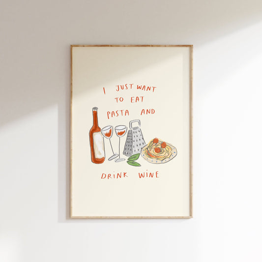 Eat Pasta and Drink Wine
