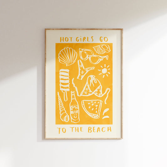 Hot Girls Go To The Beach