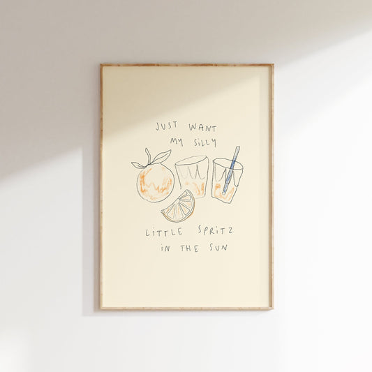 Just Want My Silly Little Spritz In The Sun