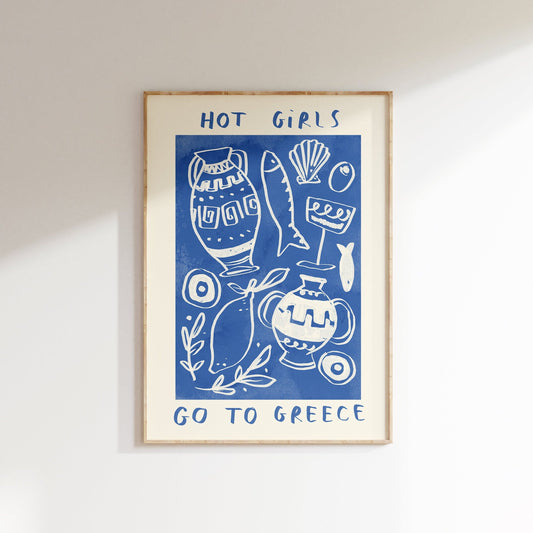 Hot Girls Go To Greece
