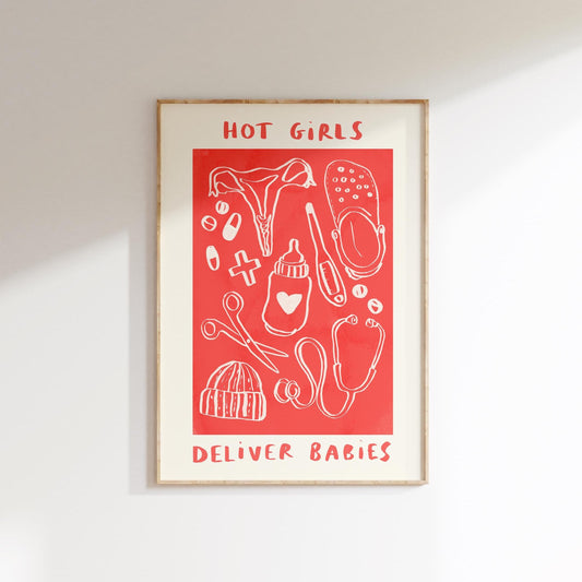 Hot Girls Deliver Babies / Save Lives - Midwife