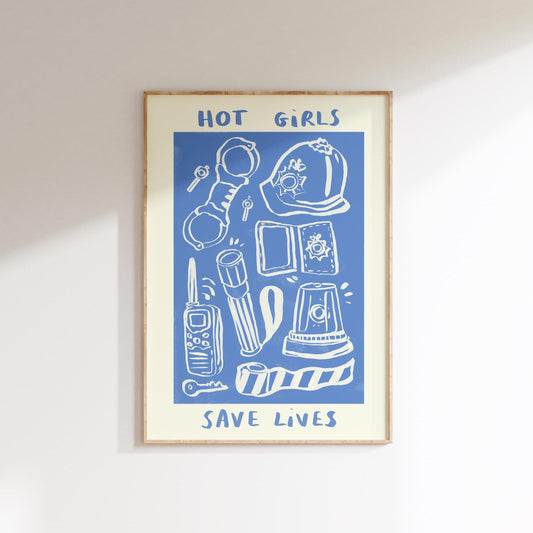 Hot Girls / Boys Save Lives -  UK Police