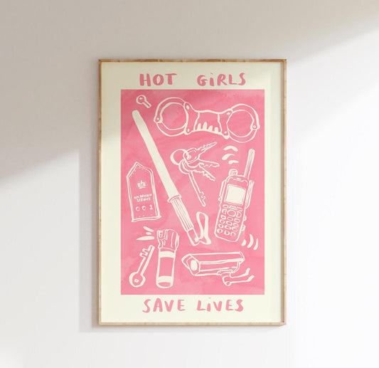 Hot Girls Save Lives - Prison Officer
