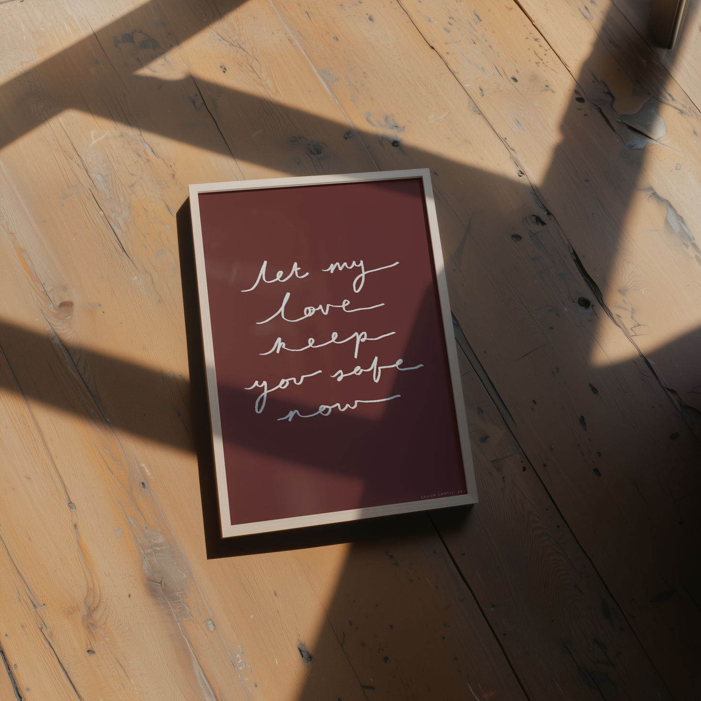 Let My Love Keep You Safe Now