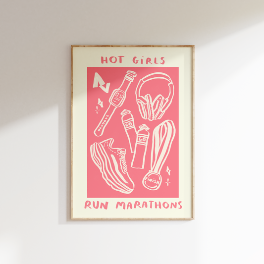 Hot Girls Run Marathons