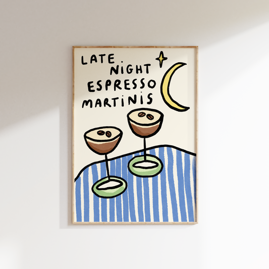 Late Night Espresso Martinis