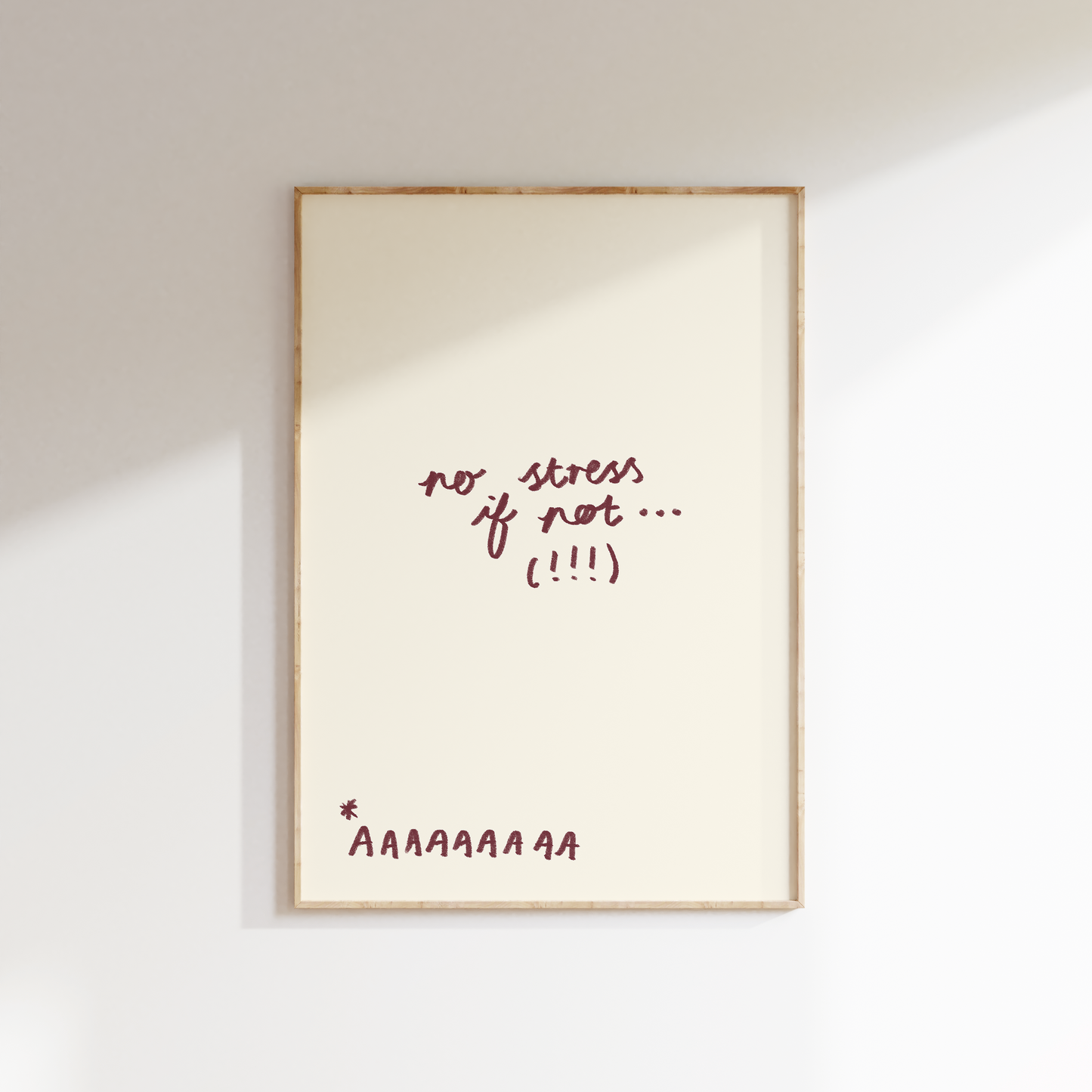 No Stress If Not !!!