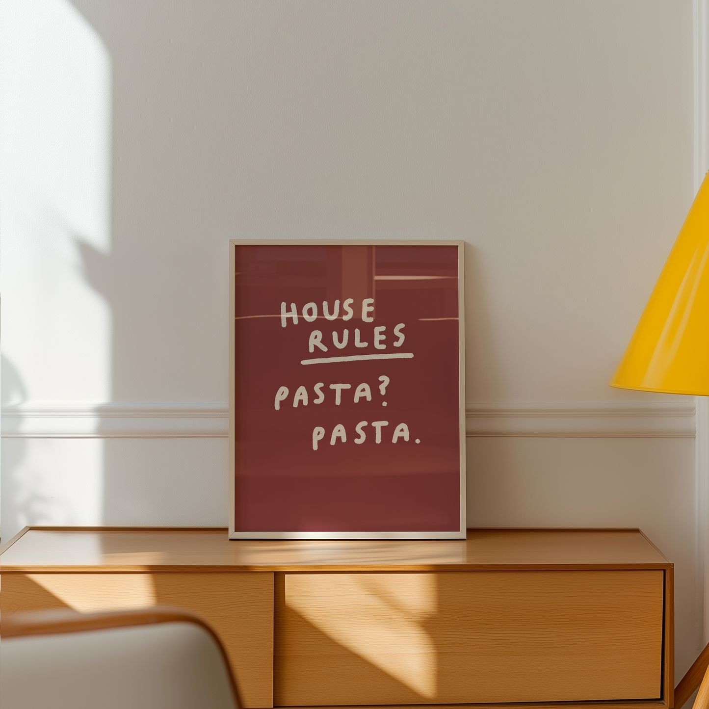 House Rules - Pasta? Pasta