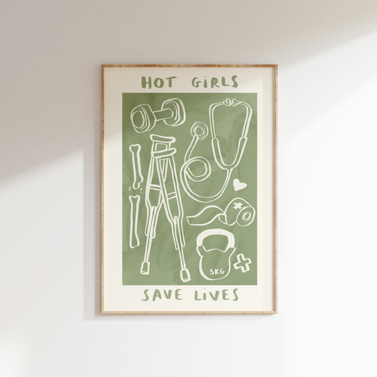 Hot Girls / Boys Save Lives - Physiotherapy