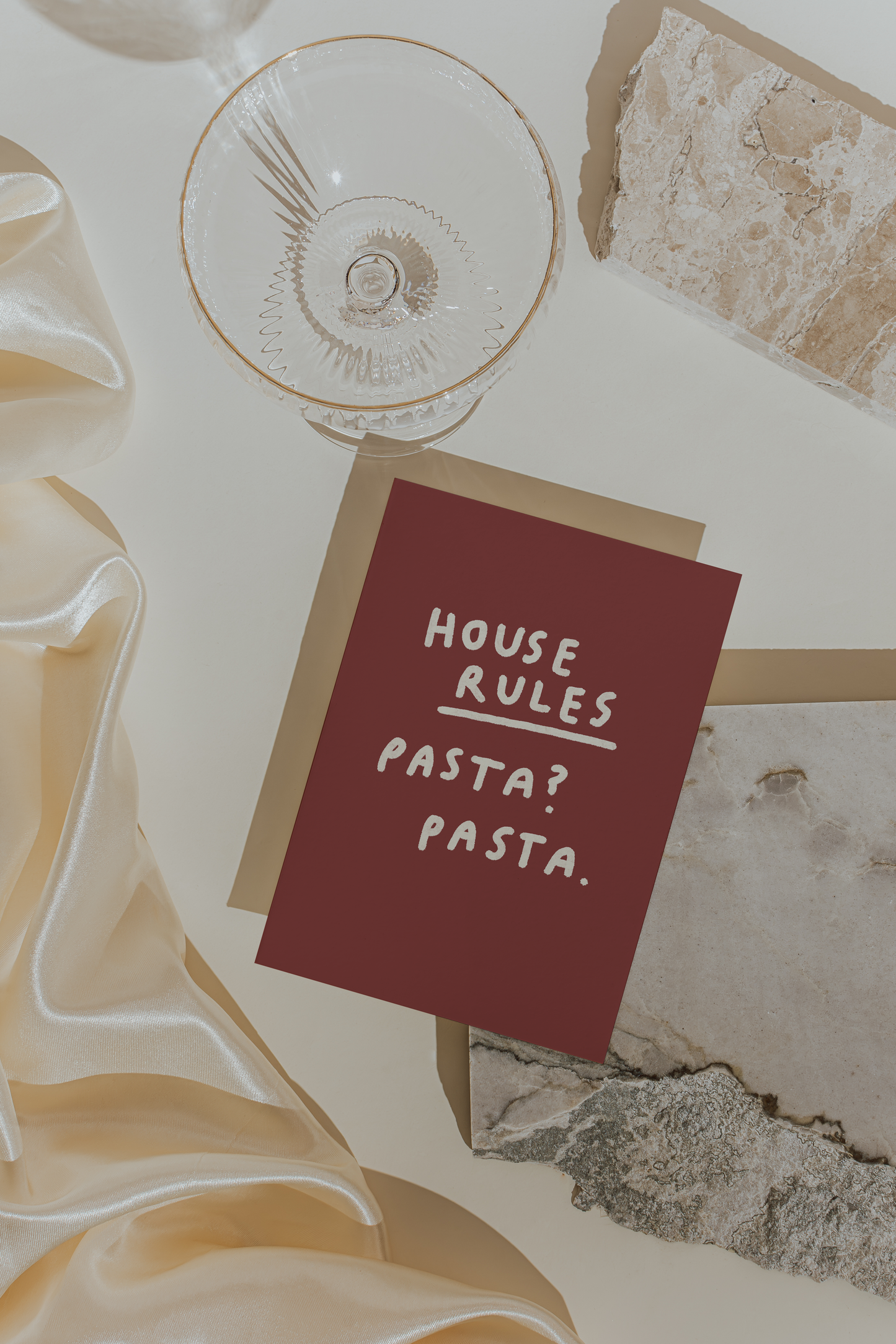 House Rules - Pasta? Pasta