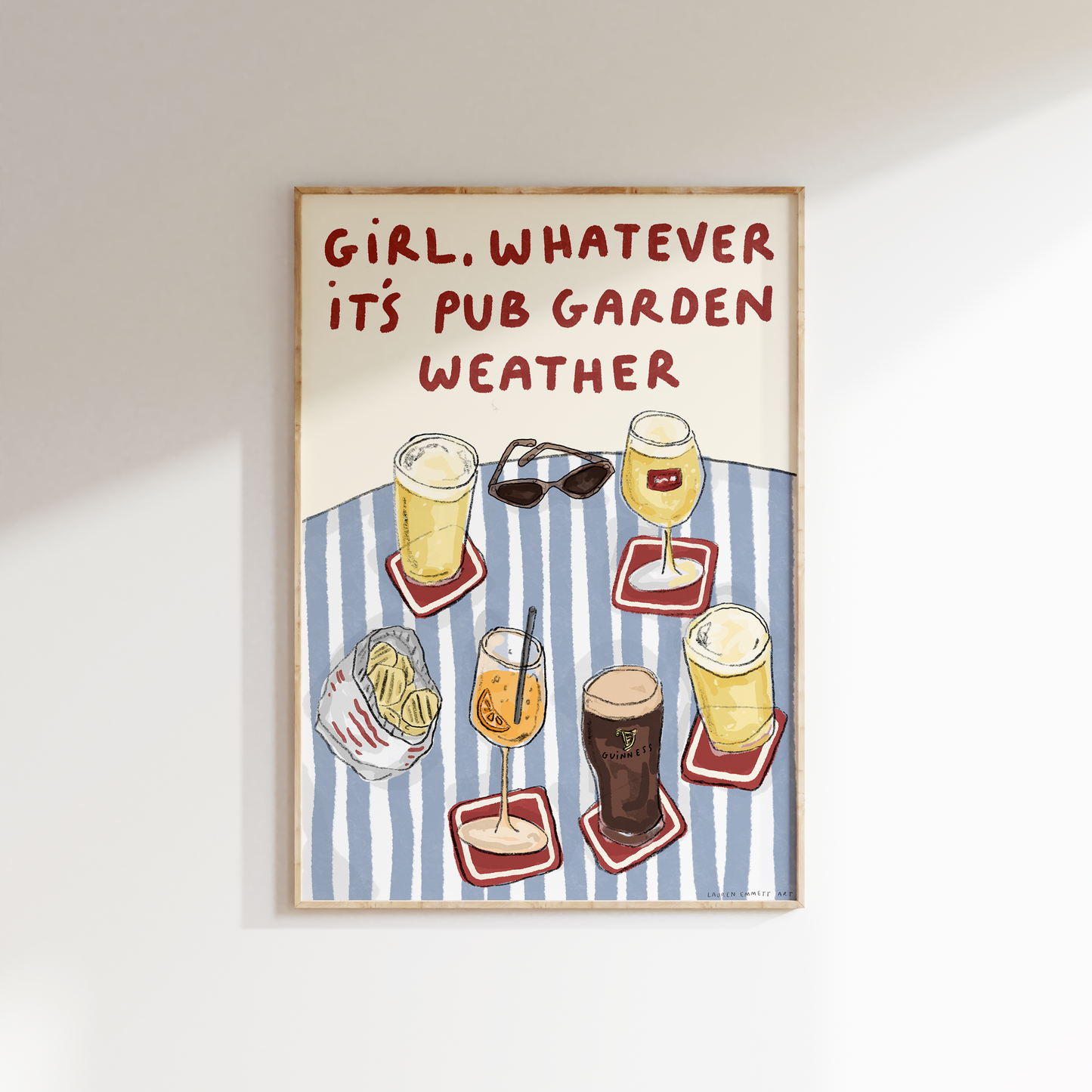 Girl, Whatever.. It's Pub Garden Weather
