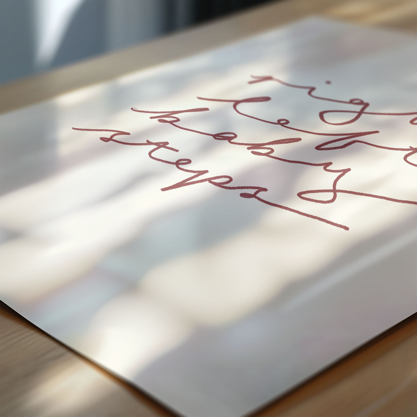 Right, Left, Baby Steps