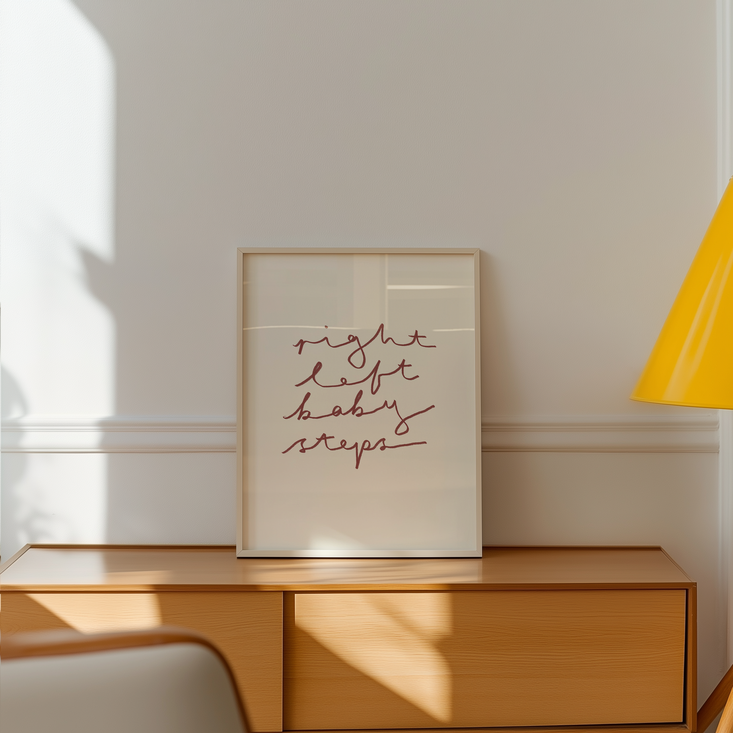 Right, Left, Baby Steps