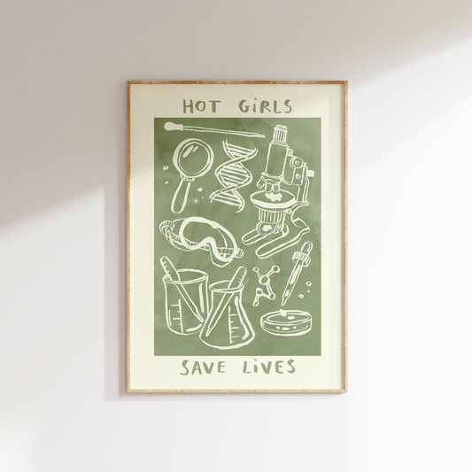 Hot Girls Save Lives - Scientist