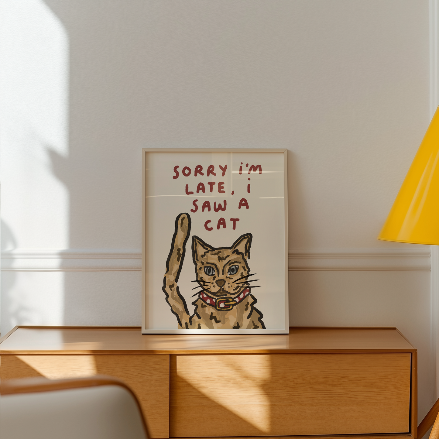 Sorry I'm Late - I Saw A Cat