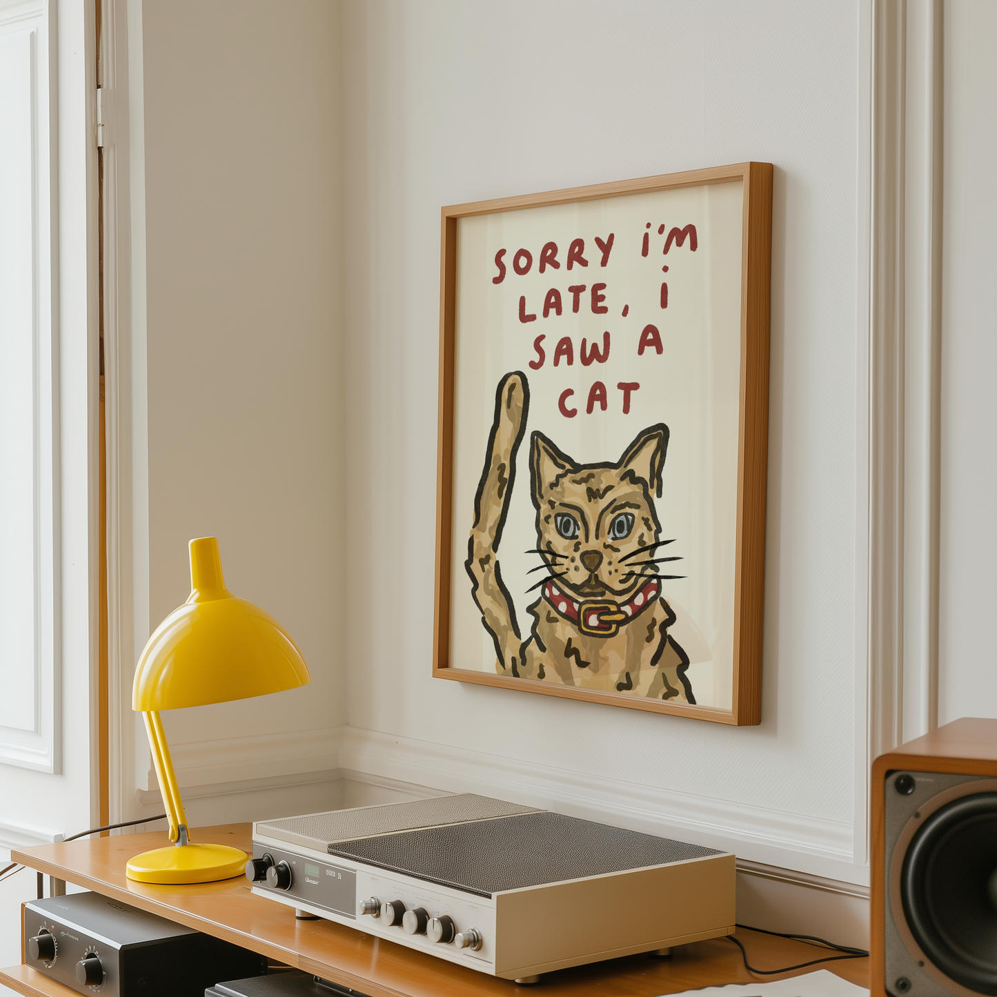 Sorry I'm Late - I Saw A Cat