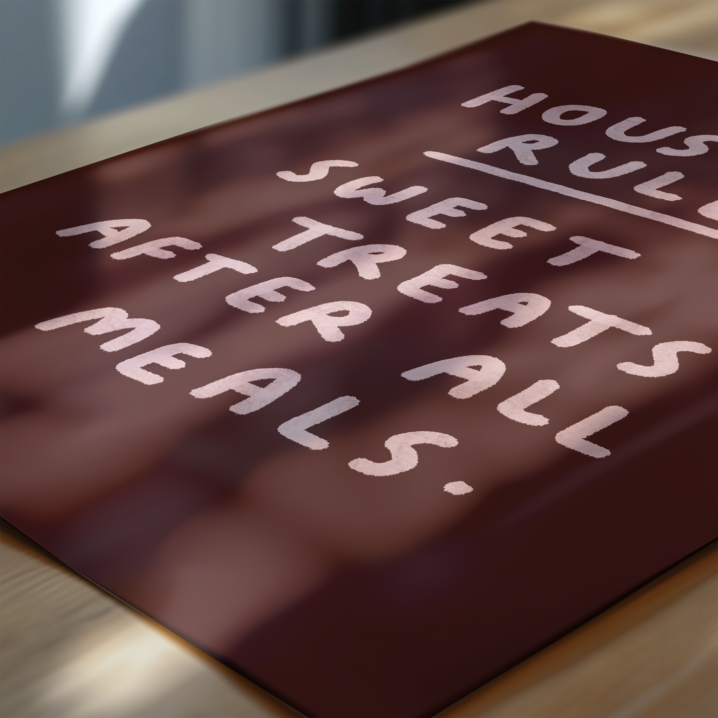 House Rules - Sweet Treats Always