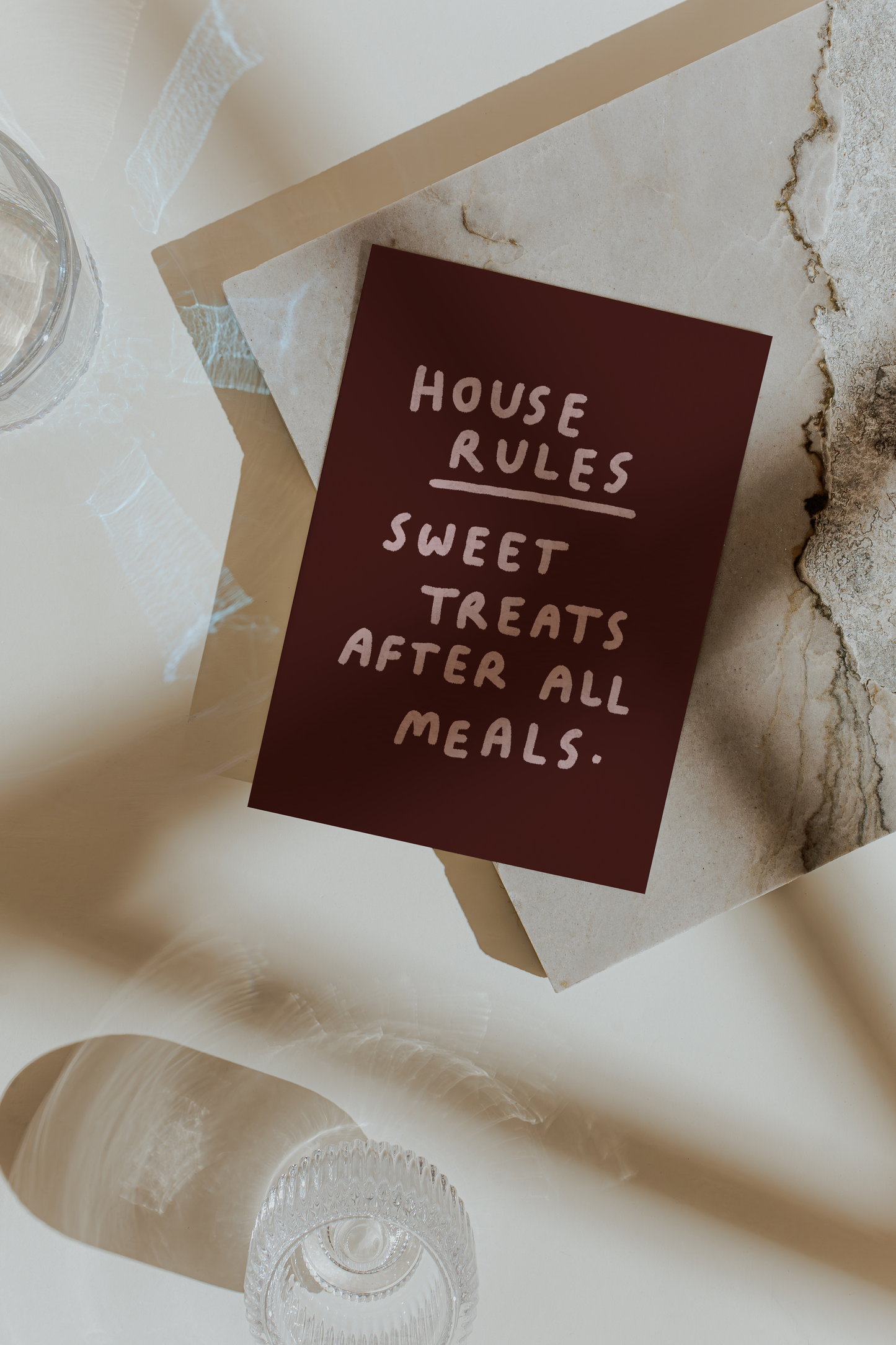House Rules - Sweet Treats Always