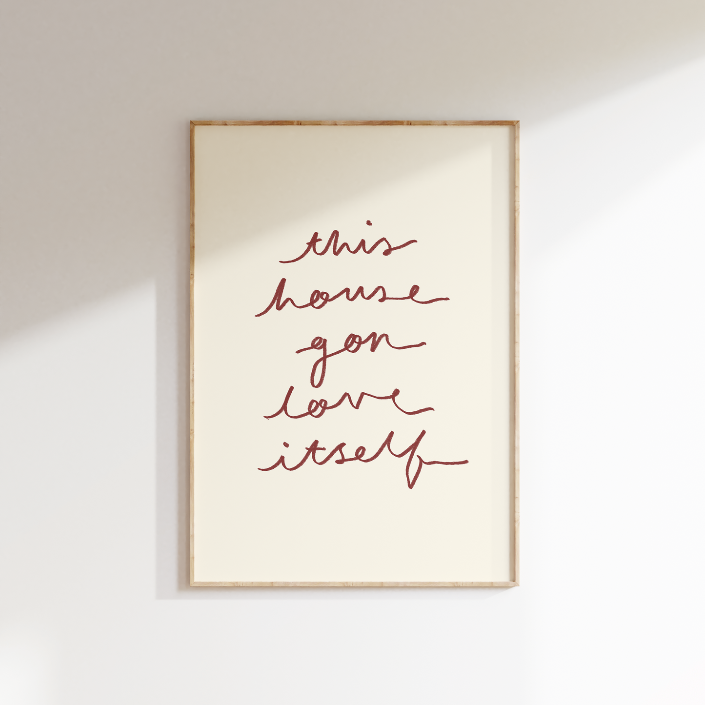 This House Gon' Love Itself