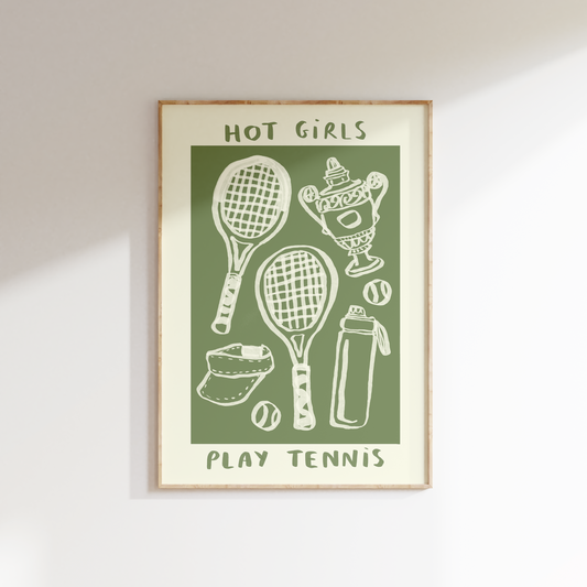 Hot Girls Play Tennis