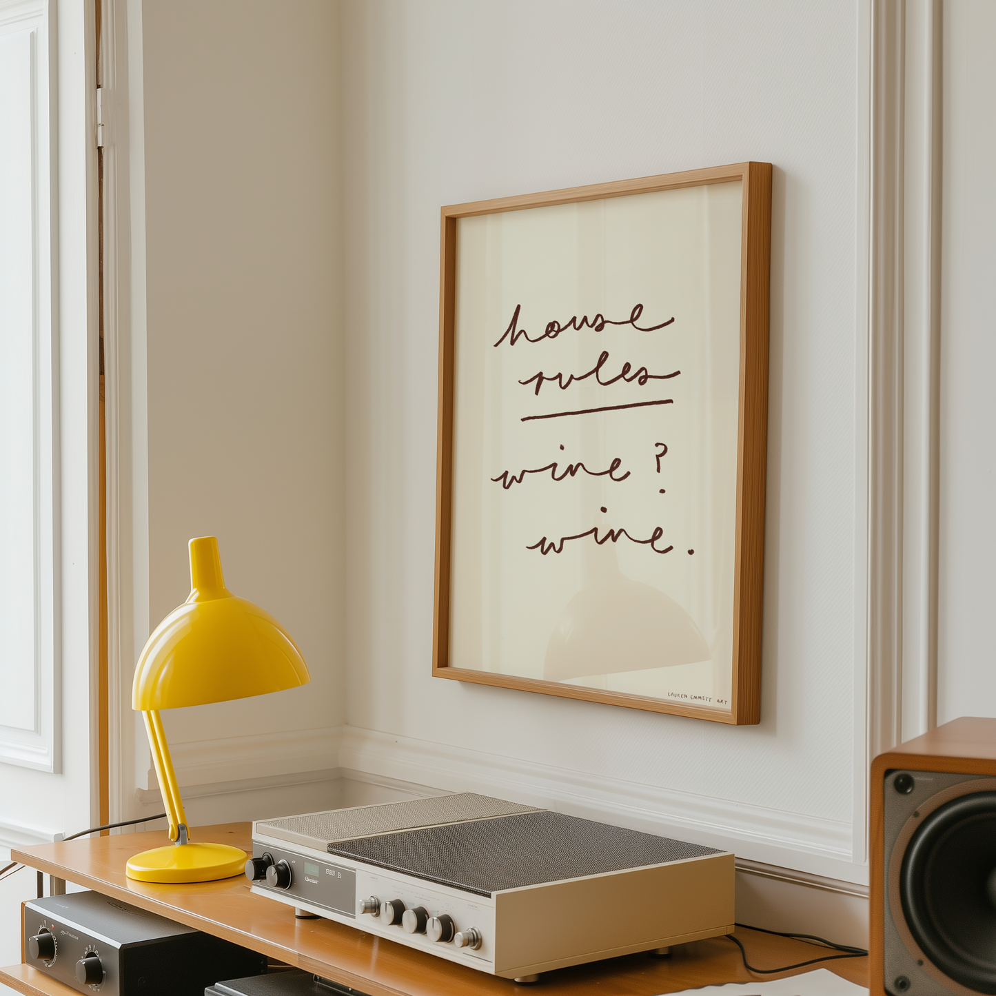 House Rules - Wine? Wine